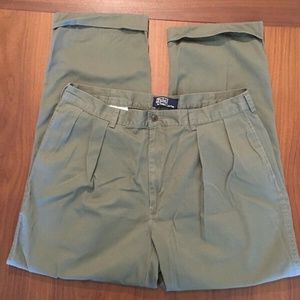 Polo by Ralph Lauren Chino Pant Cuffed Front Pleat